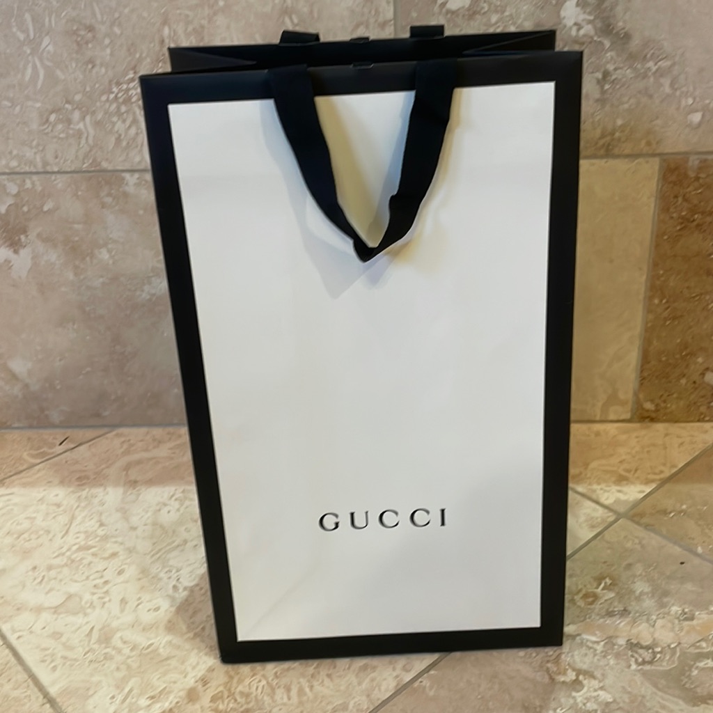 Gucci Authentic Shopping Bag Empty